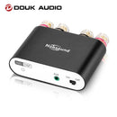 Douk audio Hi-Fi TPA3221 Digital Amplifiers Stereo Mini DSP Bluetooth 5.0 Home Audio Desktop Power Amplifier 100W*2