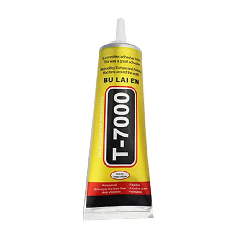 15/50ML T7000 Black Contact Cellphone Tablet Repair Adhesive T-7000 Electronic Components Glue With Applicator Tip