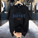 2025 Summer New Pure Cotton Versatile Casual Short Sleeve Trendy Loose Half Sleeve Round Neck T-shirt Men