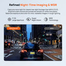 70mai M310 Plus 2K Dash Cam 1440P 143° FOV Night Vision Smart Voice Control 24H Parking Guard Car DVR Camera Mini Easy Install