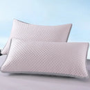 1-4PCS 48x74cm Ice Bean Pillowcase Summer Cooling Solid Color Cool Touch Fabric Washable for Air Conditioning Room