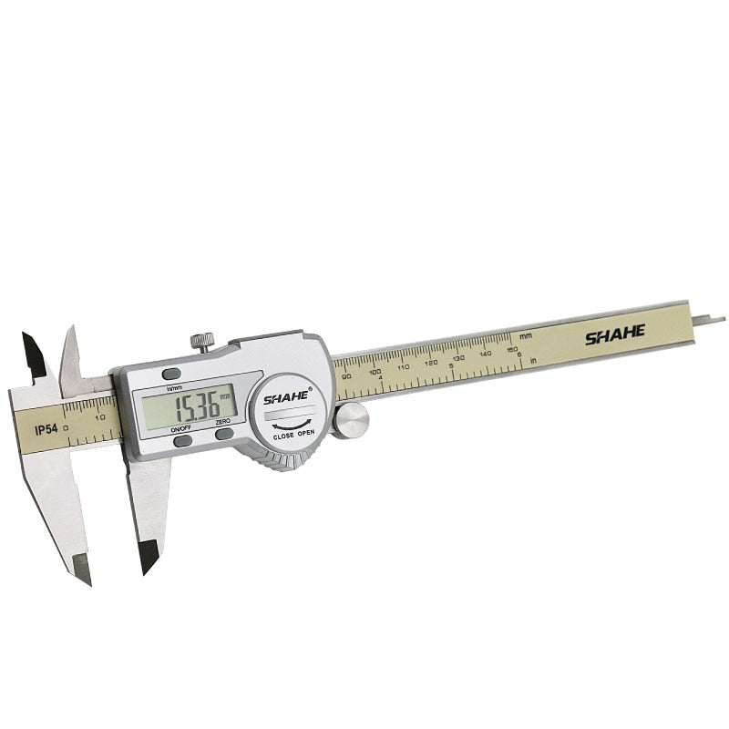 SHAHE Digital Caliper 0-150 mm/6&quot; Stainless Steel Digital Caliper Vernier Caliper Gauge Micrometer Electronic Caliper