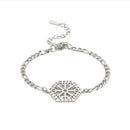 Witch Knot Charm Bracelet for Women Men Stainless Steel Chain Bracelets Witchcraft Amulet Paganism Jewelry Mothers Day Gift