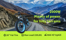 The Titan Ridge | 2000W Dual-Motor All-Terrain Electric Mountain Bike