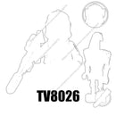 TV6102 Action Figures Movie accessories Building Blocks Bricks toys TV8009 TV8010 TV8011 TV8012 TV8013 TV8014 TV8015 TV8016