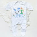 My 1st Easter Baby Bodysuit Babygrow Sleepsuit Rabbit Print Baby Coming Home Hospital Outfit Clothes Infant Easter Party Romper
