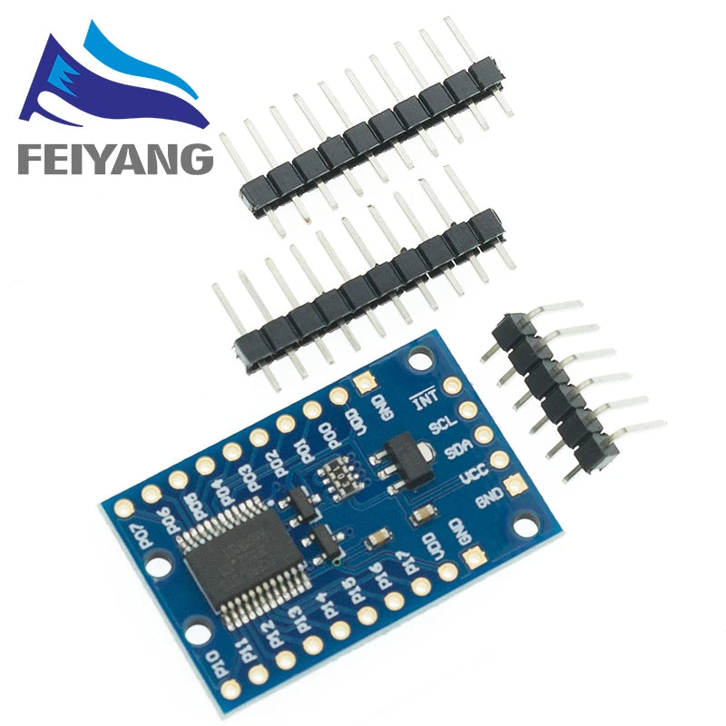 PCF8575 Module Expansion IO port Expander board DC 2.5-5.5V I2C communication control 16 IO ports For Arduino