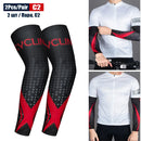 1Pair Sports Cooling Cycling Arm Sleeves Anti-UV Protection Elastic Arm Cover for Driving Running Basketball Football Golf