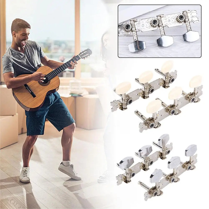 Guitar String Tuning Pegs Tuners Tuning Swirl Guitar Strings Mechanics Tuner For Acoustic Guitar Shipping Dropshipping