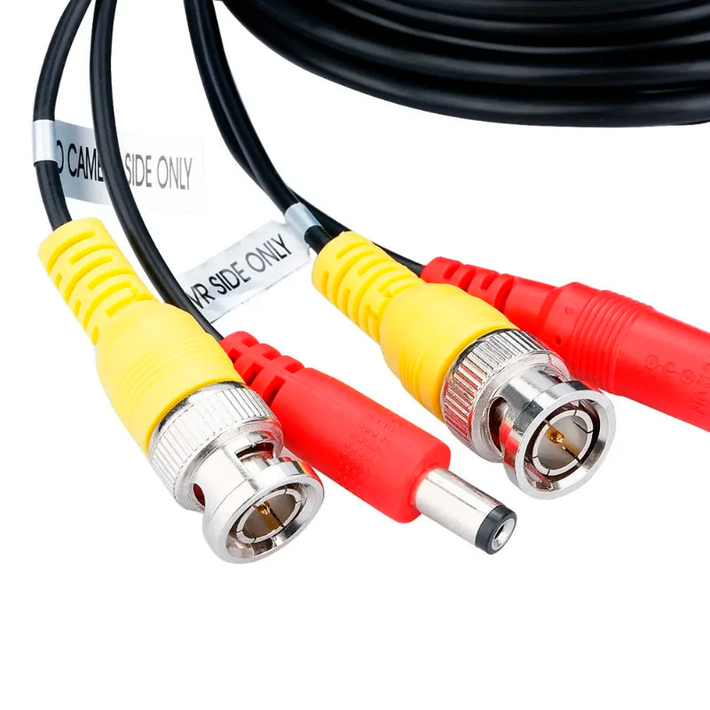 AHD Camera Cables 5M/10M/15M/20M/30M BNC Cable Output for DC Plug Cable for Analog AHD CCTV DVR Drop Shipping