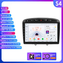 Hizpo 2Din Wirless CarPlay Android Auto Car Radio for 308 308S 408 2012 - 2020 UI7862 Headunit DSP RDS BT 4G GPS Navi 360° CAM