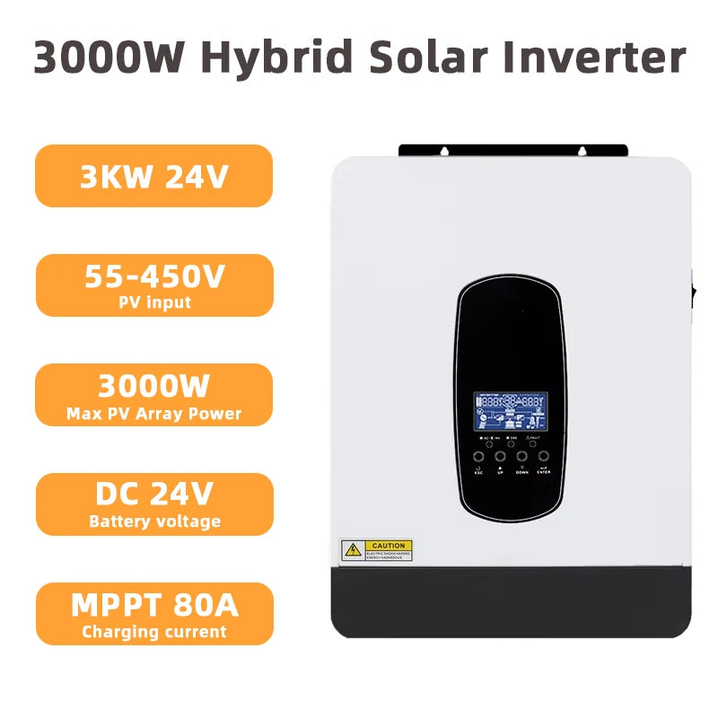 Y&H Hybrid Solar Inverter 1KW 1.6KW 1.8KW 3KW 4.2KW 6.2KW 10.2KW 220Vac MPPT Pure Sine Wave Inverter Solar Charger Controller