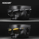 KDEAM High End Polarized Sports Sunglasses with Ultra-light Design Outdoor Square Photochromic Fishing Glasses for Men and Women