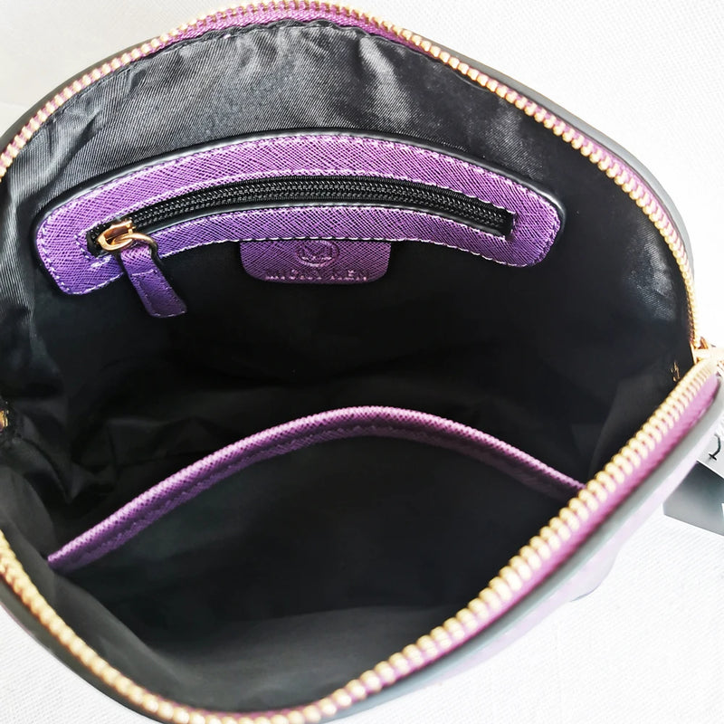 European and American Fashion New Women's Bag Cross Pattern PU Leather Women's One Shoulder Crossbody Bag Chain Shell Bag