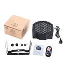 Yiflamefly 4Pcs 36W UV Black Lights 36LED Par Lights With Remote Control DMX512 Stage Light For DJ Disco Club KTV Wedding Party
