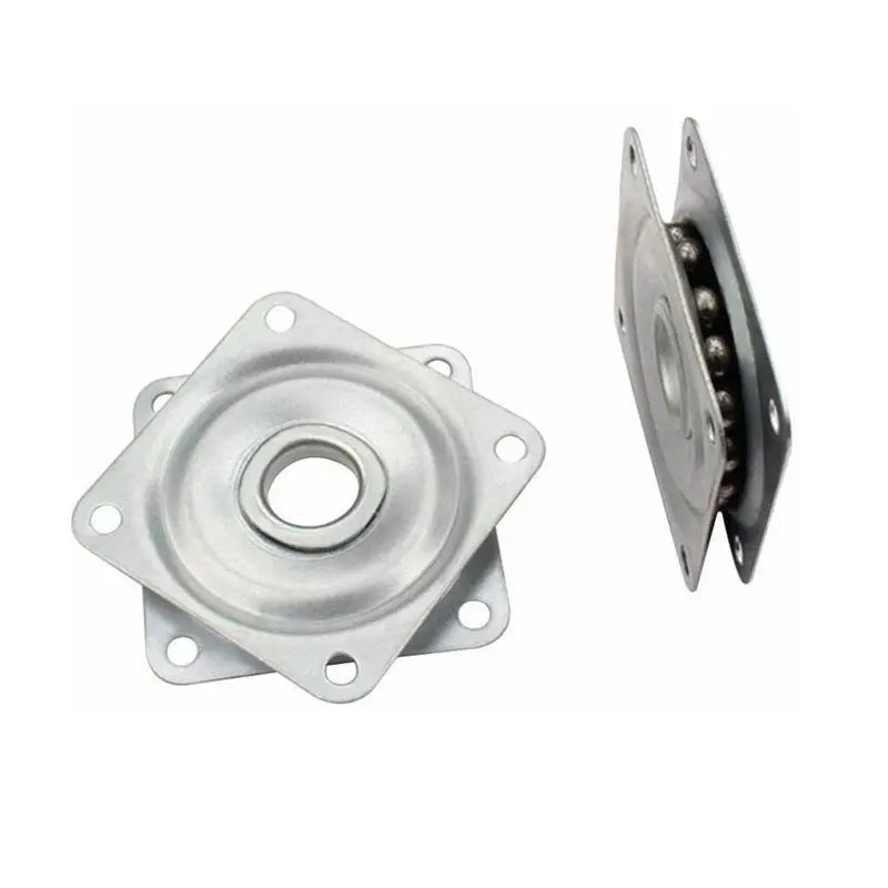 2/3/4/6 Inch Steel Square Lazy Susan 360Degree Rotating Rolling Bearing Turntable 300 Lbs Bearings Plate with Screws