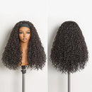 The Curl Halo | 3-in-1 Drawstring Half Wig, Brazilian Remy Curly