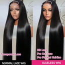 The Aurora Strand | Bone-Straight HD Lace Front Human Hair Wig, 13x4 / 13x6 / 5x5
