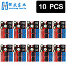 H Bridge Remote Control 5A 3V-14V Dual DC Motor Drive Module Voltage Reverse PWM Speed Regulation Double Super L298N 5AD