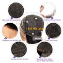 220 Density Straight 13x6 HD Lace Frontal Wig Brazilian Pre Plucked 13x4 Lace Front Human Hair Wigs for Women 360 Full Lace Wigs