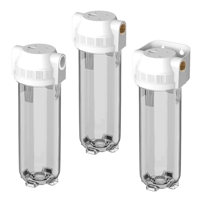 10 Inches Explosion Proof Bottle Filter Replaceable Transparent Home Appliance Water Filters for Water Purifiers Kitchen