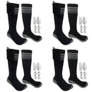 Winter Heating Socks With Battery Box Rechargeable Anti-Cold Unisex Thermal Heated Foot Warmer Outdoor Camping Ski Sports Winter