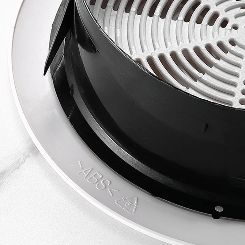 Wall Ceiling Air Vent Exhaust Hood Round Ducting Ventilation Grilles Bathroom Waterproof Outlet Cooling Home Office Air Vent