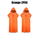 Quick-drying Changing Robe Quick Dry Bathrobe Hooded Absorbent Bath Towel Swimming & Fitness Super Absorbent Bathrobe