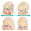 The Dusk | HD 613 Blonde Bob Wig with 13x4 Lace Frontal
