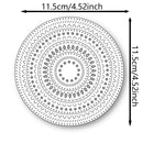 Pattern Rings Metal Cutting Dies 2024 New Arrivals Cut Scrapbook Craft Decoration Embossing Template DIY Greeting Card Handmade
