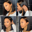 Clearance Sale Human Hair Bob Wig 13x4 Straight Lace Frontal 8-14 Inches Pre Plucked Hair Wigs Brazilian Remy Bone Straight Bob