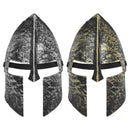 Adult Spartan Knight Helmet Sparta Mask Ancient Greek Warrior Mask Halloween Cosplay Costume Theatre Performance Pageant Prop