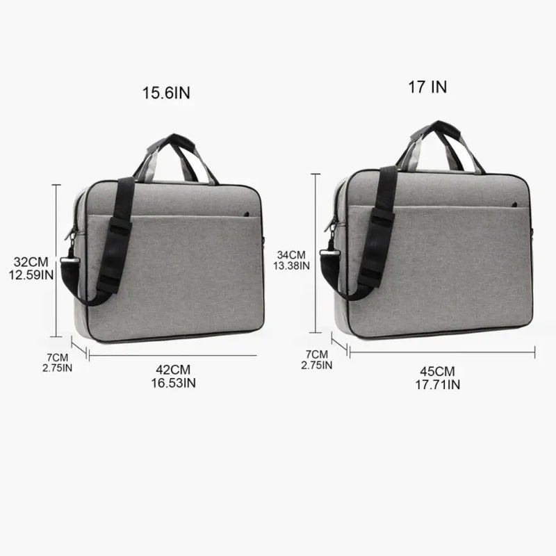 Large Capacity Laptop Bag Shockproof Protective Laptop Case 15.6 17 inch Strap Carrying for Lenovo/HP/Dell/Asus/Samsung