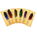 1Set Vintage Feather Pen with 5 Pen-nibs Carved Flower Nib Quill Dip Pen Oblique Pen Set Gift Writing Tools School Office Supply