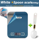 Küchenwaage Digital 5/10kg 1g Elektronische Waage Gramm und Unzen Edelstahl-Messwaage zum Wiegen von Lebensmitteln, Kaffee, Backwaren