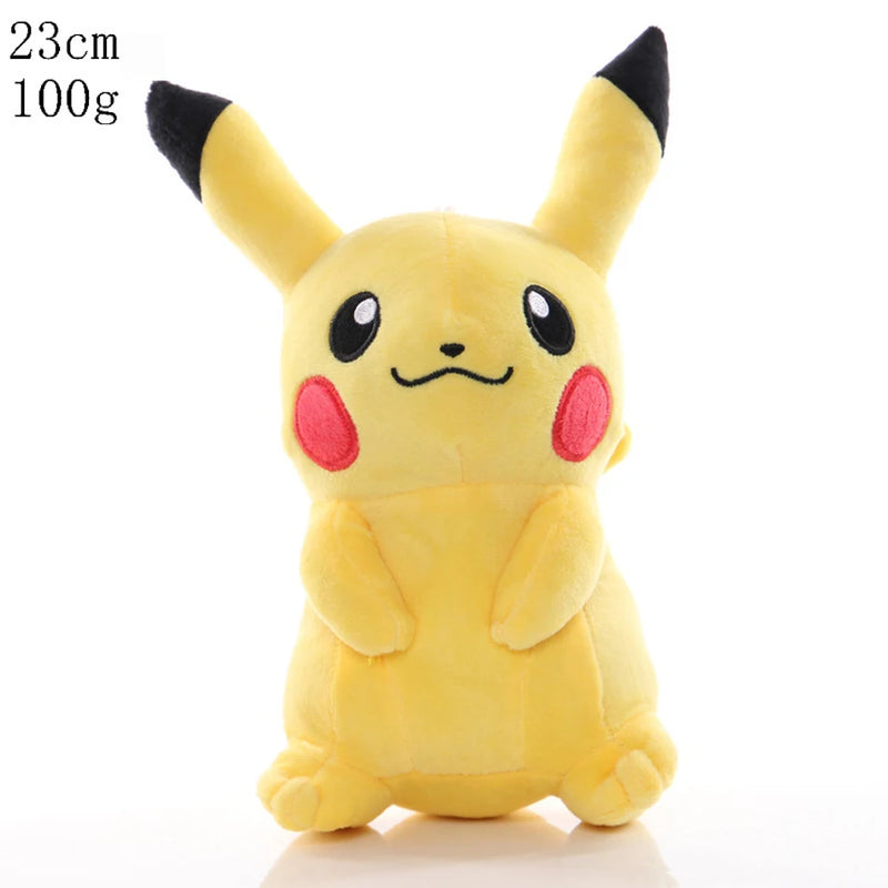 TAKARA TOMY Pokemon 17~25cm Pikachu Plush Toys Stuffed Toys Japan Movie Charmander Anime Dolls Christmas Birthday Gifts for Kids