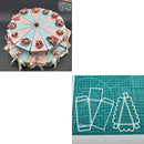 Big Candy Box Metal Cutting Dies Scrapbooking Christmas Gift Box Die Cut Carbon Steel Mold Craft Dies 2024 New Arrivals