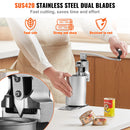 SucceBuy Manual Can Opener Commercial Table Opener with Base Heavy Duty Can Opener Adjustable Height Opener For Cans