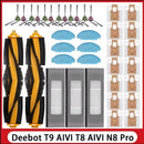 ECOVACS Deebot T8 AIVI T9 AIVI N8 Pro AIVI N9 N10 N10 Plus Accessories Main brush, side brush, filter, dust bag,Hepa Filter