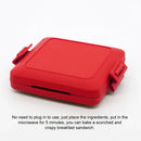 The No-Flame Bakehouse | Wireless Microwave Toast & Waffle Maker