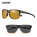 KDEAM High End Polarized Sports Sunglasses with Ultra-light Design Outdoor Square Photochromic Fishing Glasses for Men and Women
