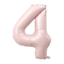 32/40inch Light Pink Blue number balloons Foil Balloon Birthday Balloons Party Baloon 0 1 2 3 4 5 6 7 8 9 globos Balls