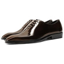 2025 Hanmce New High Quality Men's Dress Suit Cow Genuine Leather Oxfords Shoes With Free Shipping  Hot