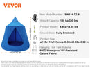 VEVOR Kids Nest Swing Chair Hanging Hammock Chair with Adjustable Rope for Kids Indoor and Outdoor Use  Sensory Swing for Kids