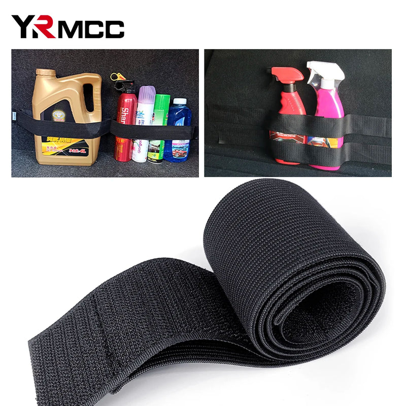 Car Trunk Organizer Magic Tapes Car Accessries Fixing Belt Storage Bag Tapes Fixed Auto Interior Stowing Tidying Accessories