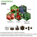 Felt Grow Bag Rectangle Planting Nursery Pot Outdoor Garden Flower Planting Bag with Handle Garden Vegetable Planting Container