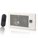 SucceBuy Booster Fan 4x12in Duct Fan 100CFM 10 Adjustable Speeds with LCD Smart Controller for Wall and Floor