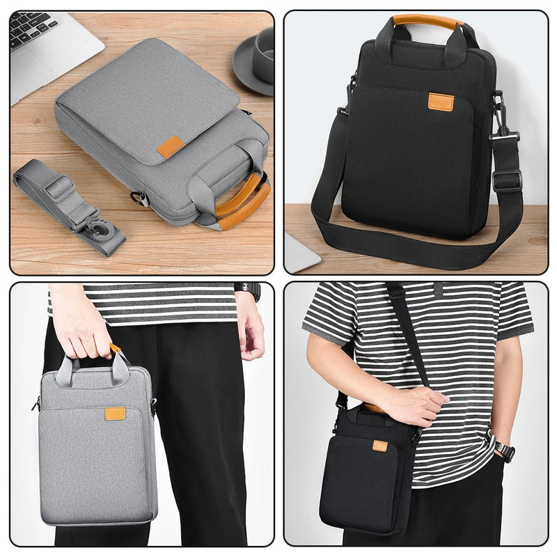 Tablet Handbag Crossbody Bag For Samsung Tablet S7 S8 Plus A7 A8 9.7-13 Inch Bag For IPad Air Pro 12.9 Tablet Case Storage Bag