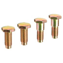 4Pcs Seat Belt Bolts Spare Parts Replaces Durable Easy Installation Metal Mounting Attachment Bolts for Chevrolet 1964-1981