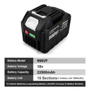 Gisam Rechargeable Battery 22500mAh 15000mAh Lithium Ion Battery 198VF 398VF 928VF Li-ion Battery For Makita 18v battery Pin